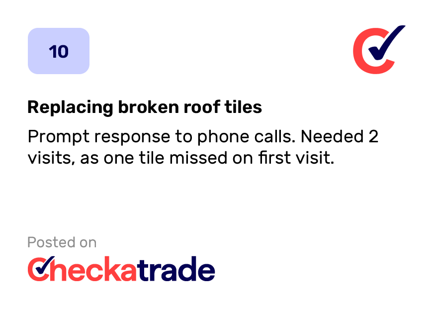 Ascot and Bracknell Roofing - Checkatrade Review 6
