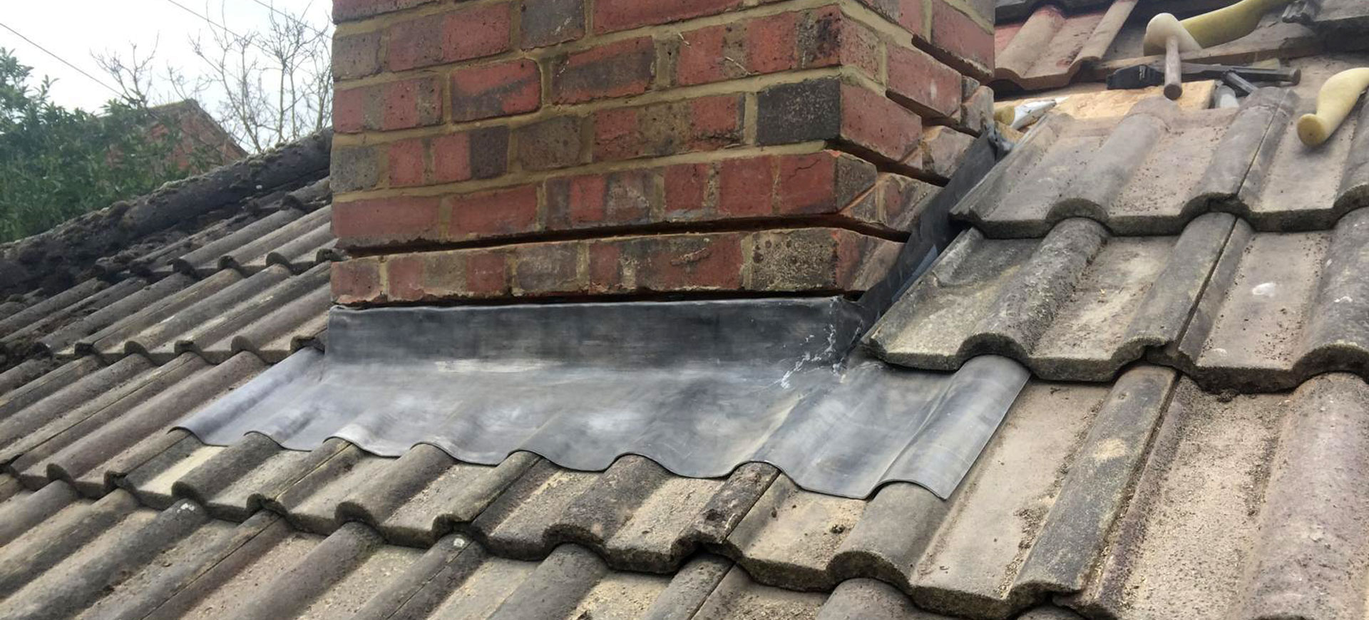 Chimney Lead Flashing Repair
