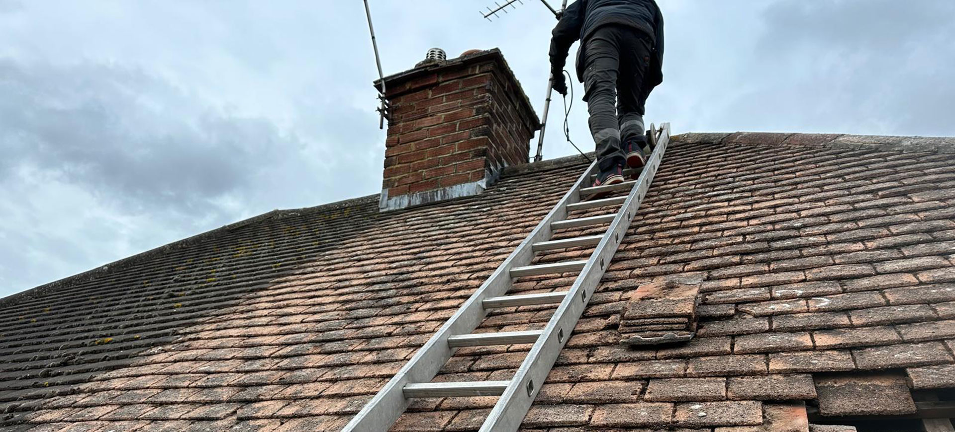 Roof Tile Cleaning